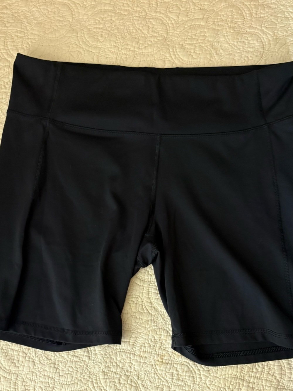 all in motion Black High-Waist Bike Shorts